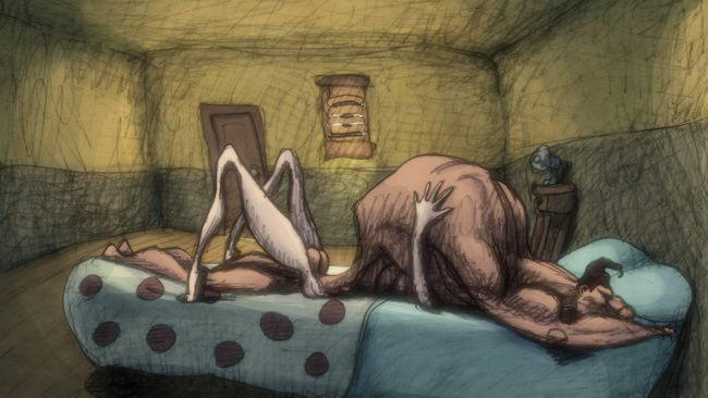 Bill-Plympton Les-Amants-electriques lit